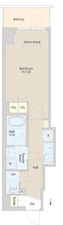 グラングレイス若林の物件間取画像